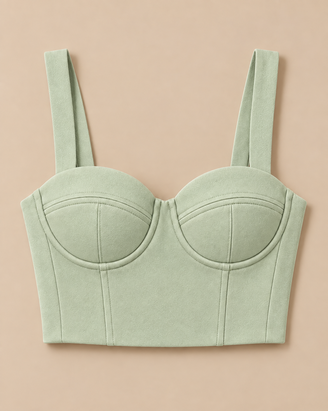 Sweetheart Neck Bustier – Opus - Sage Green