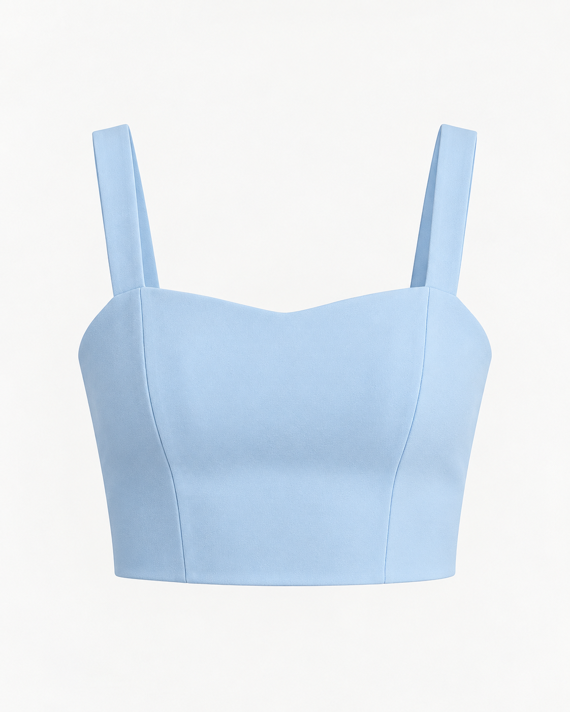 Sweetheart Neck Corset – Venusian Grace - Sky Blue