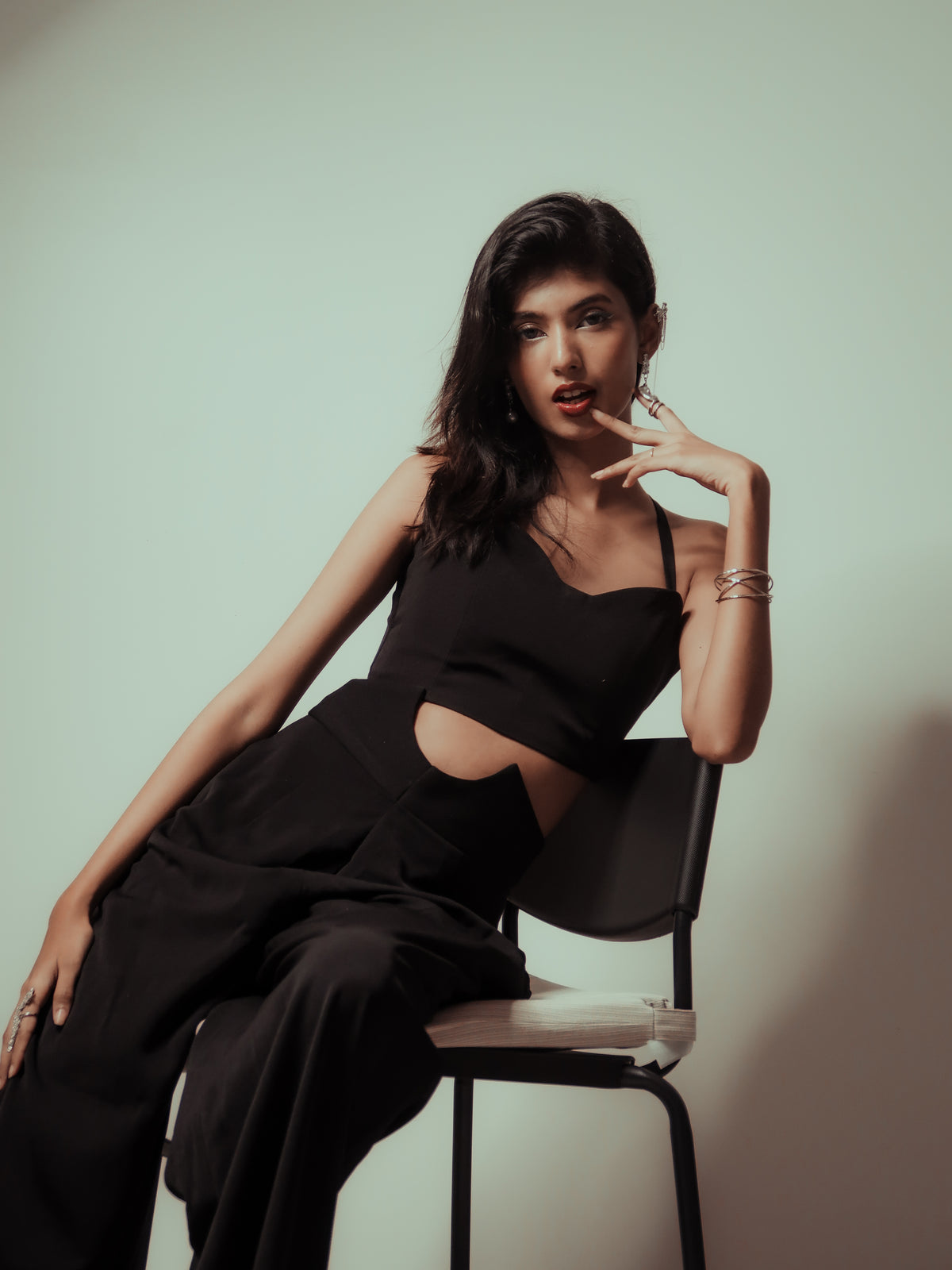 Sweetheart Neck Corset – Venusian Grace - Black