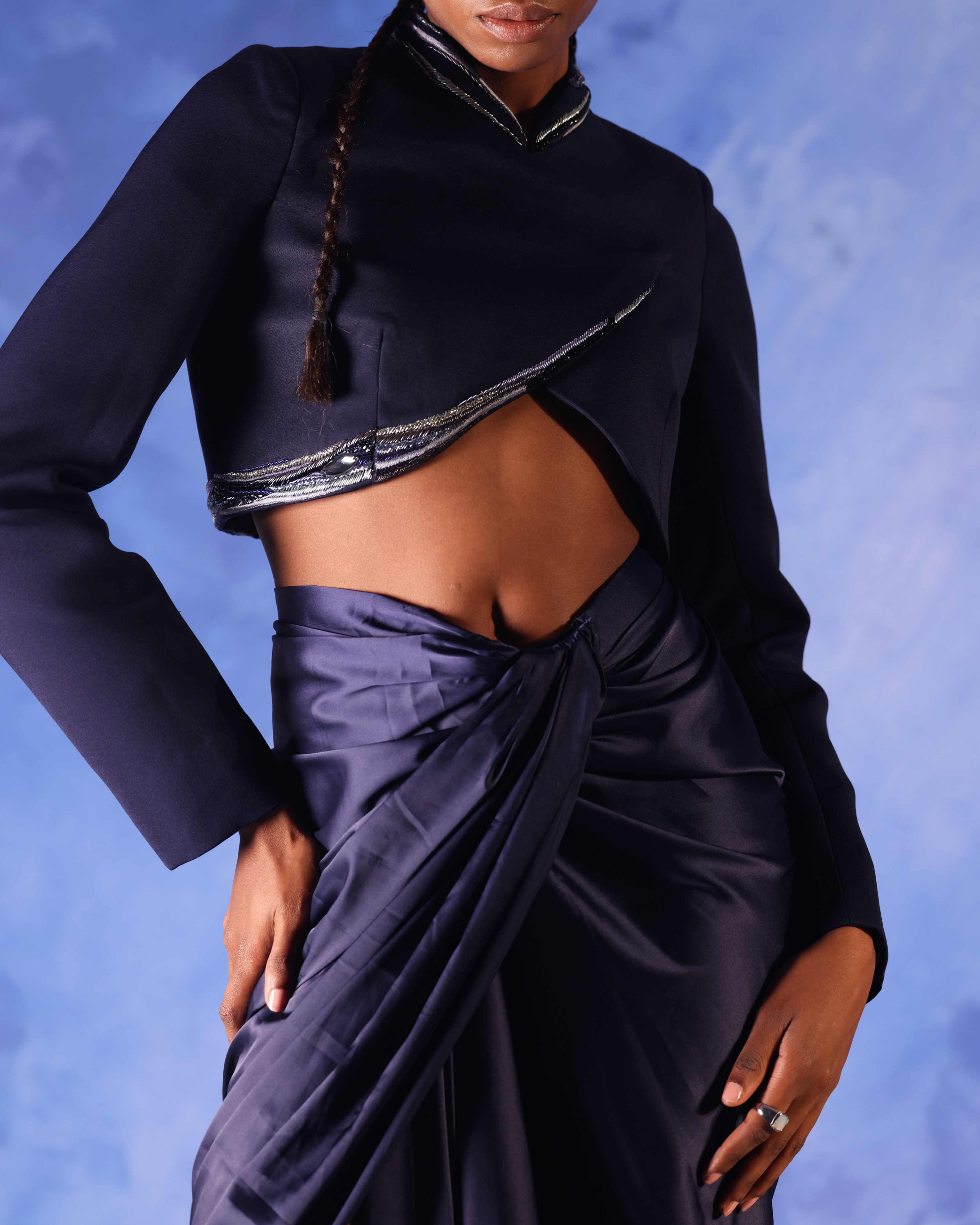 Zahra Overlap Jacket