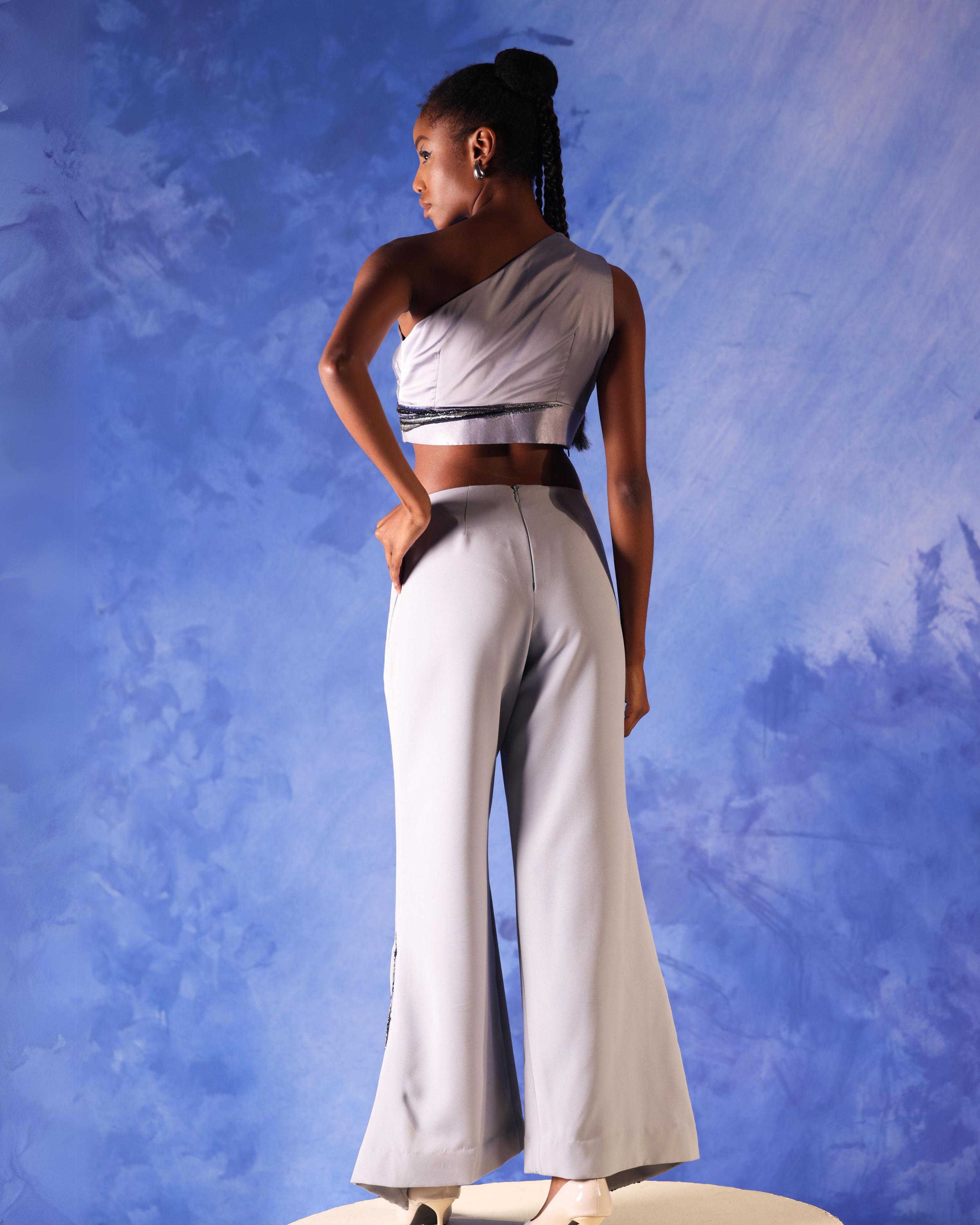 Orthodox | Heba Overlap Slit Trousers