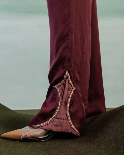 Aurelian Elegance Flared Trousers