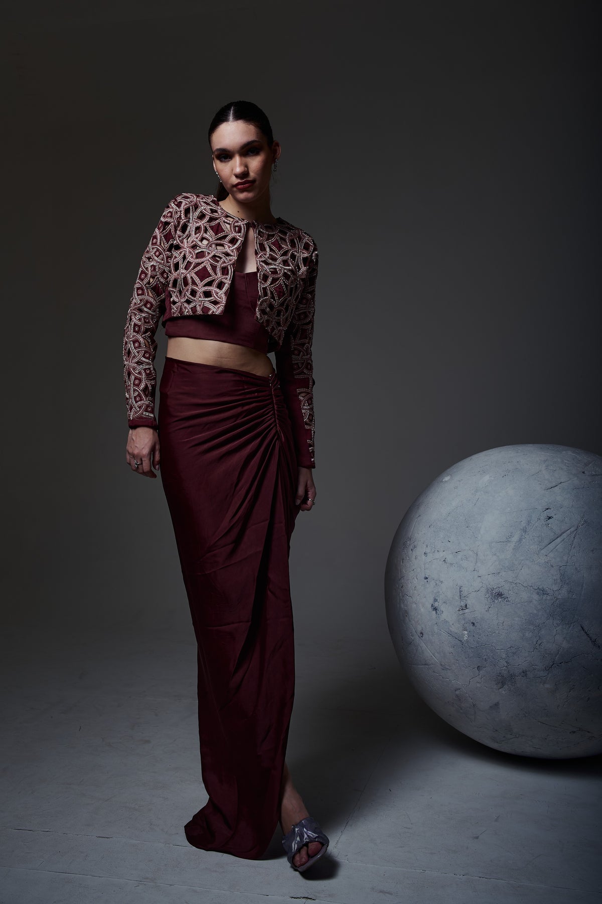 Drape Skirt – Trinitaria - Wine