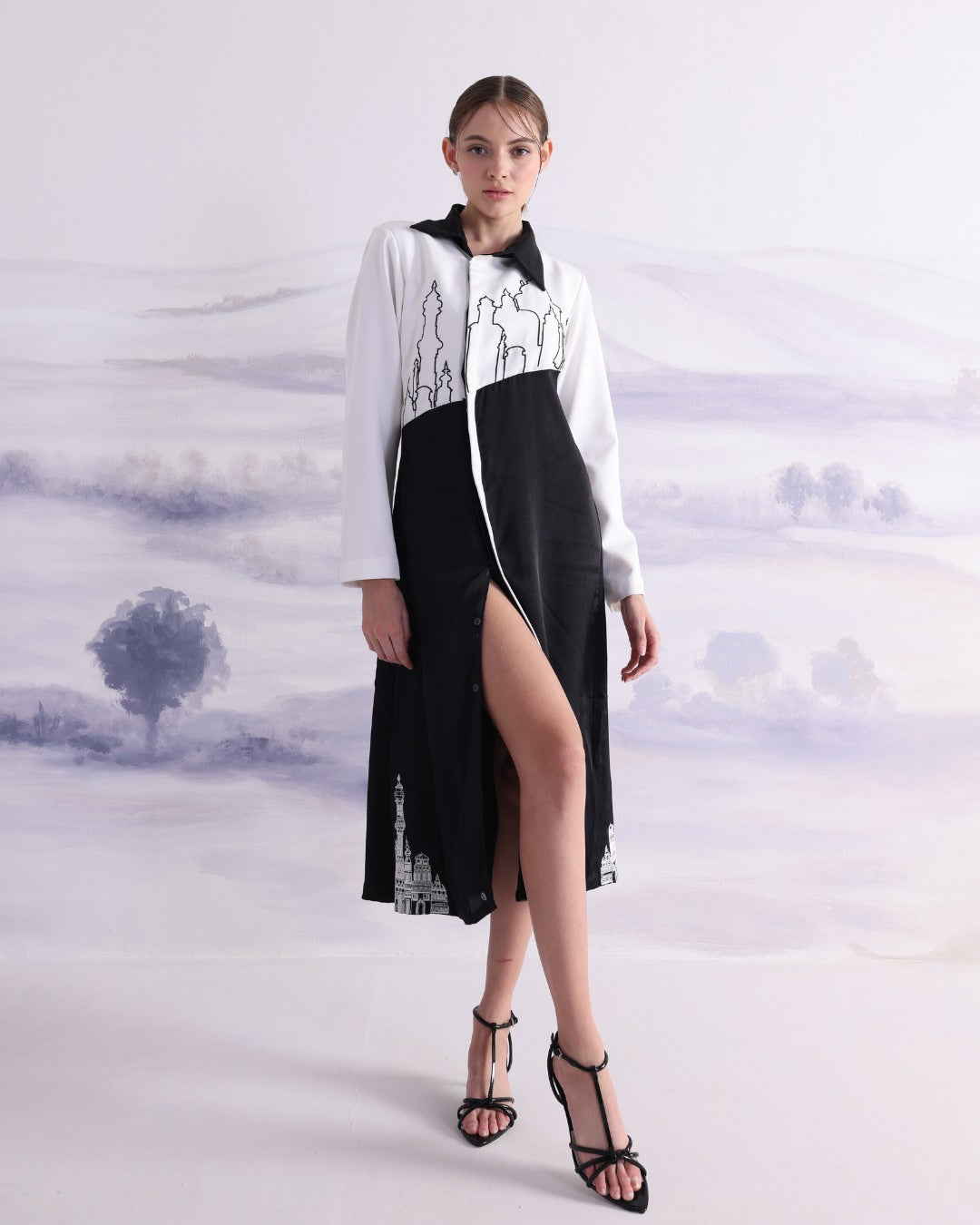 The Alexandria Allure Asymmetrical Dress