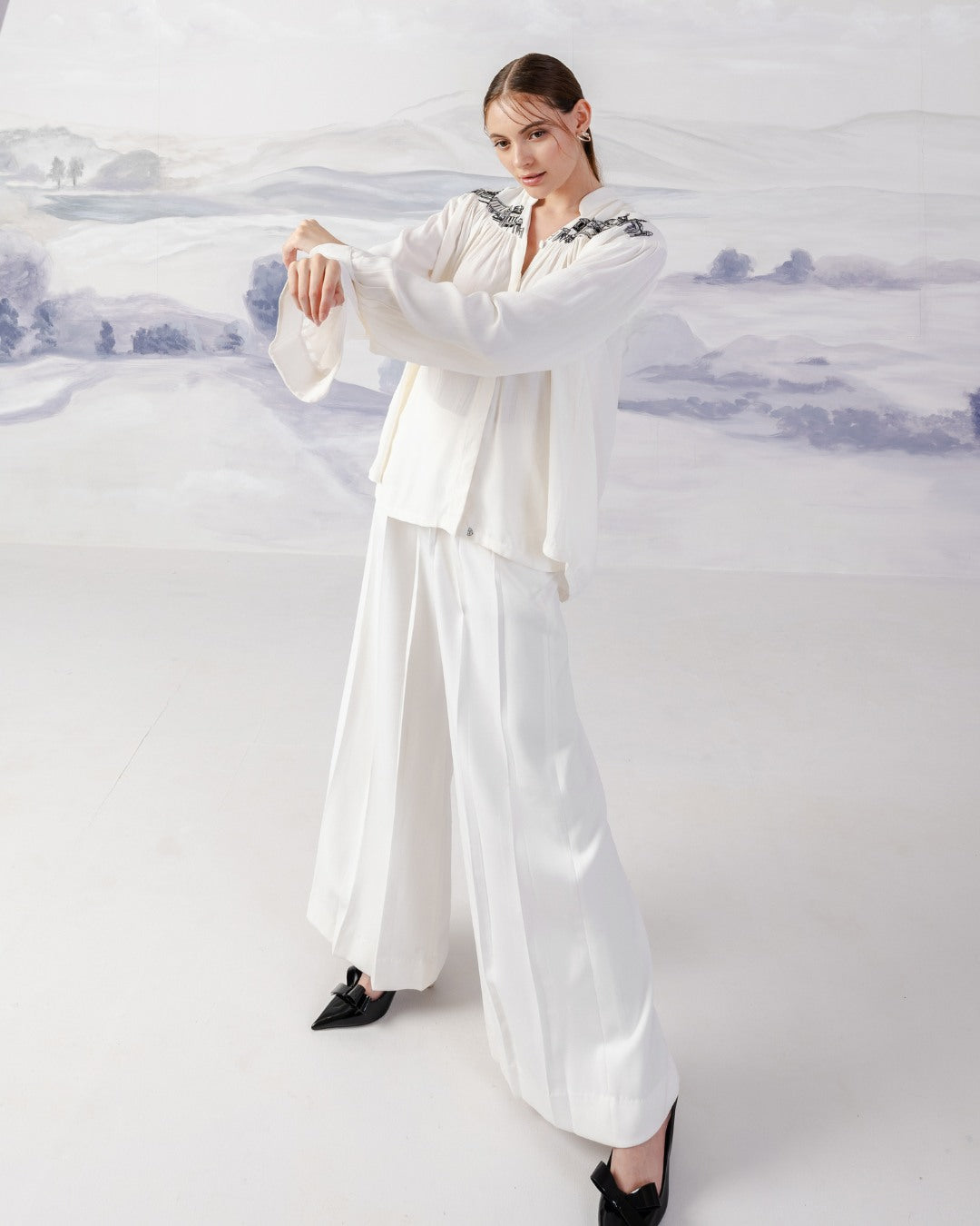 The Persian Pleated Trousers