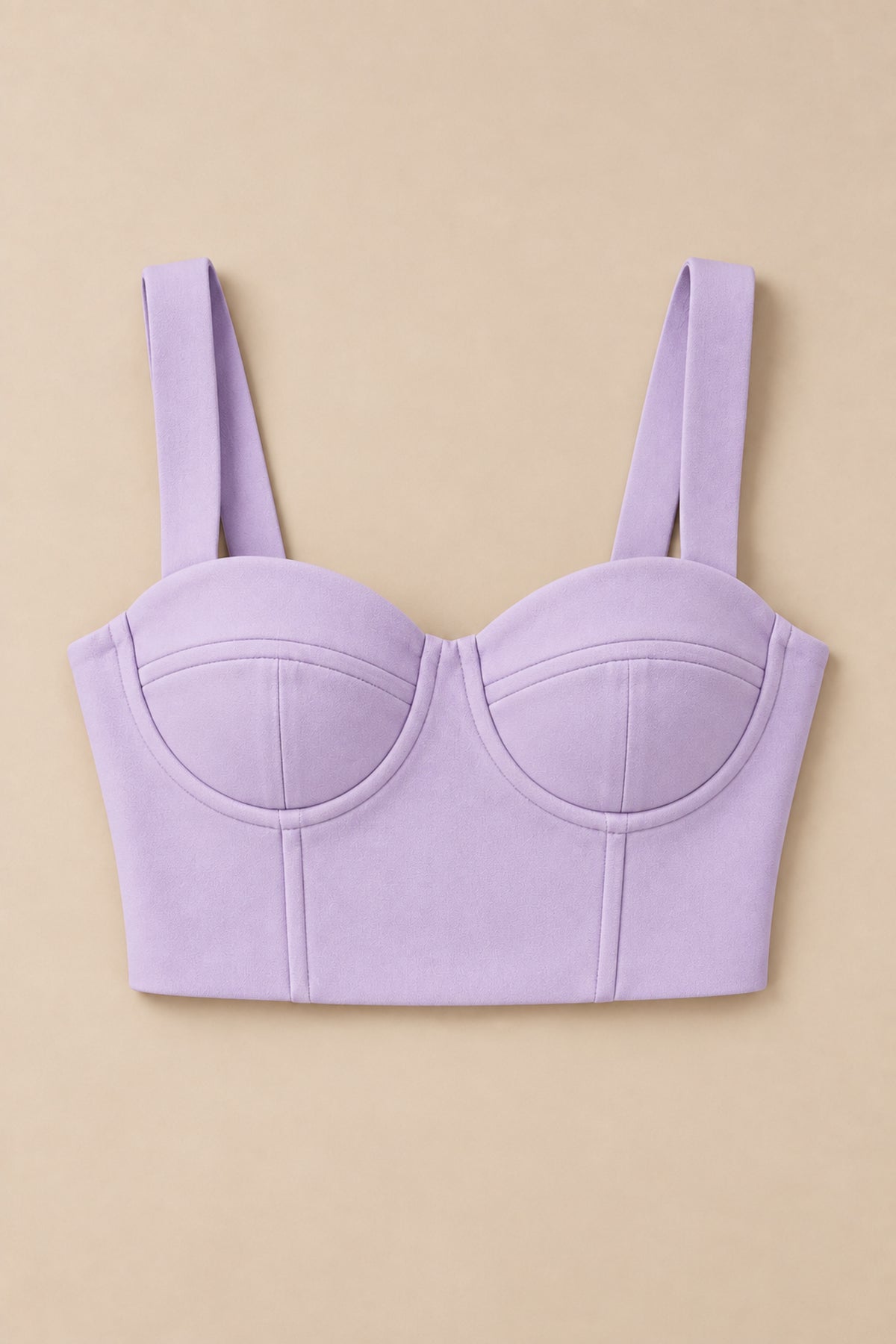 Sweetheart Neck Bustier – Opus - Powder Lilac