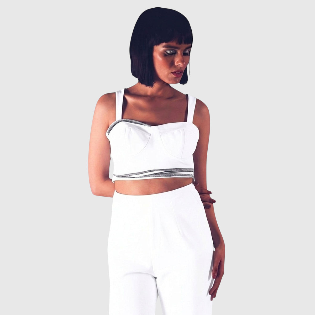 Structured Bustier Corset – Sukhmet - White