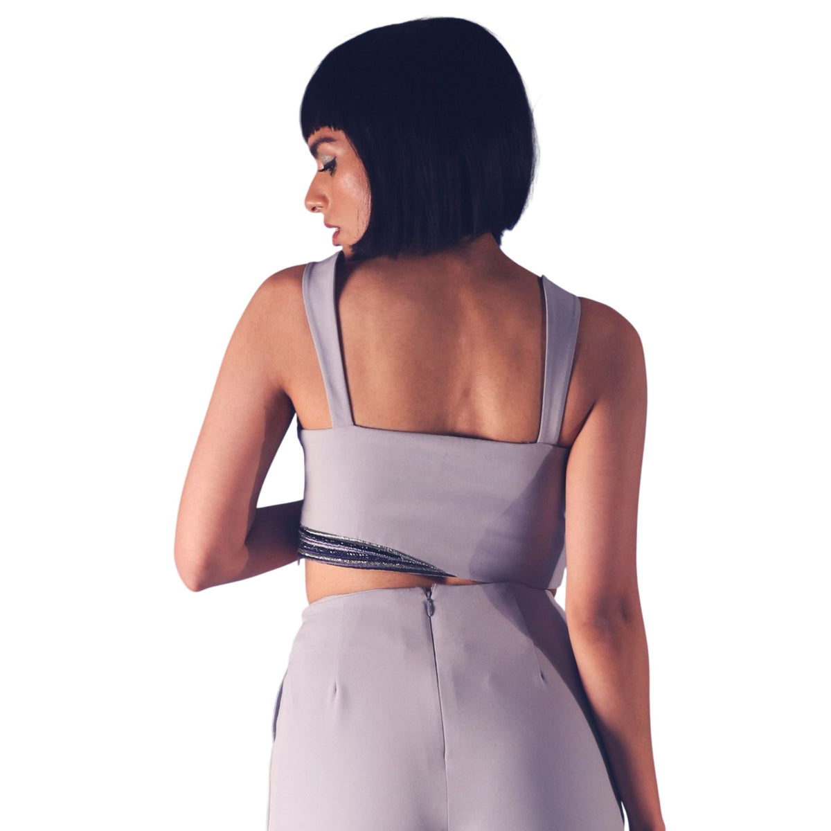 Structured Bustier Corset – Sukhmet - Cool Grey