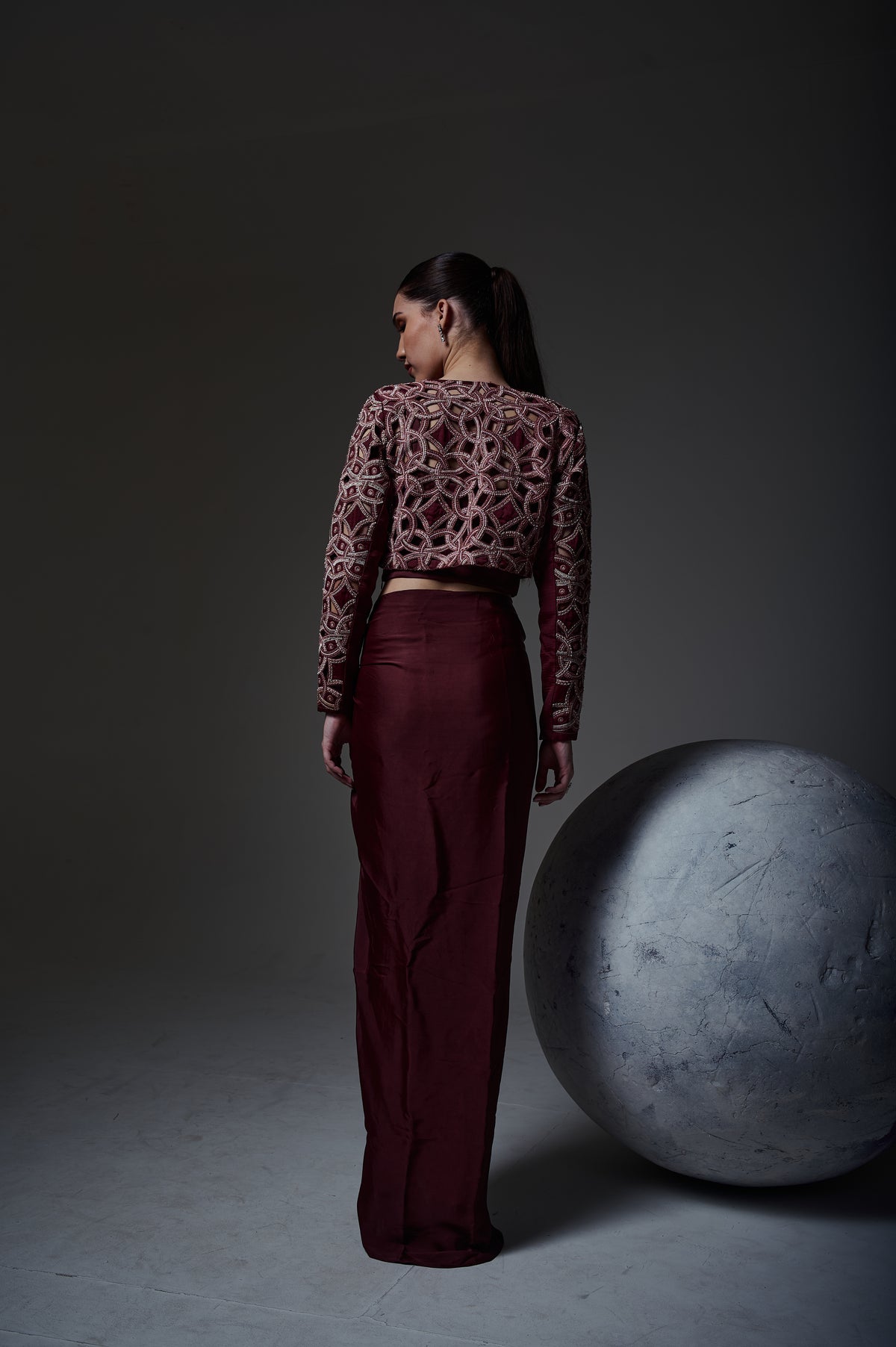 Drape Skirt – Trinitaria - Wine