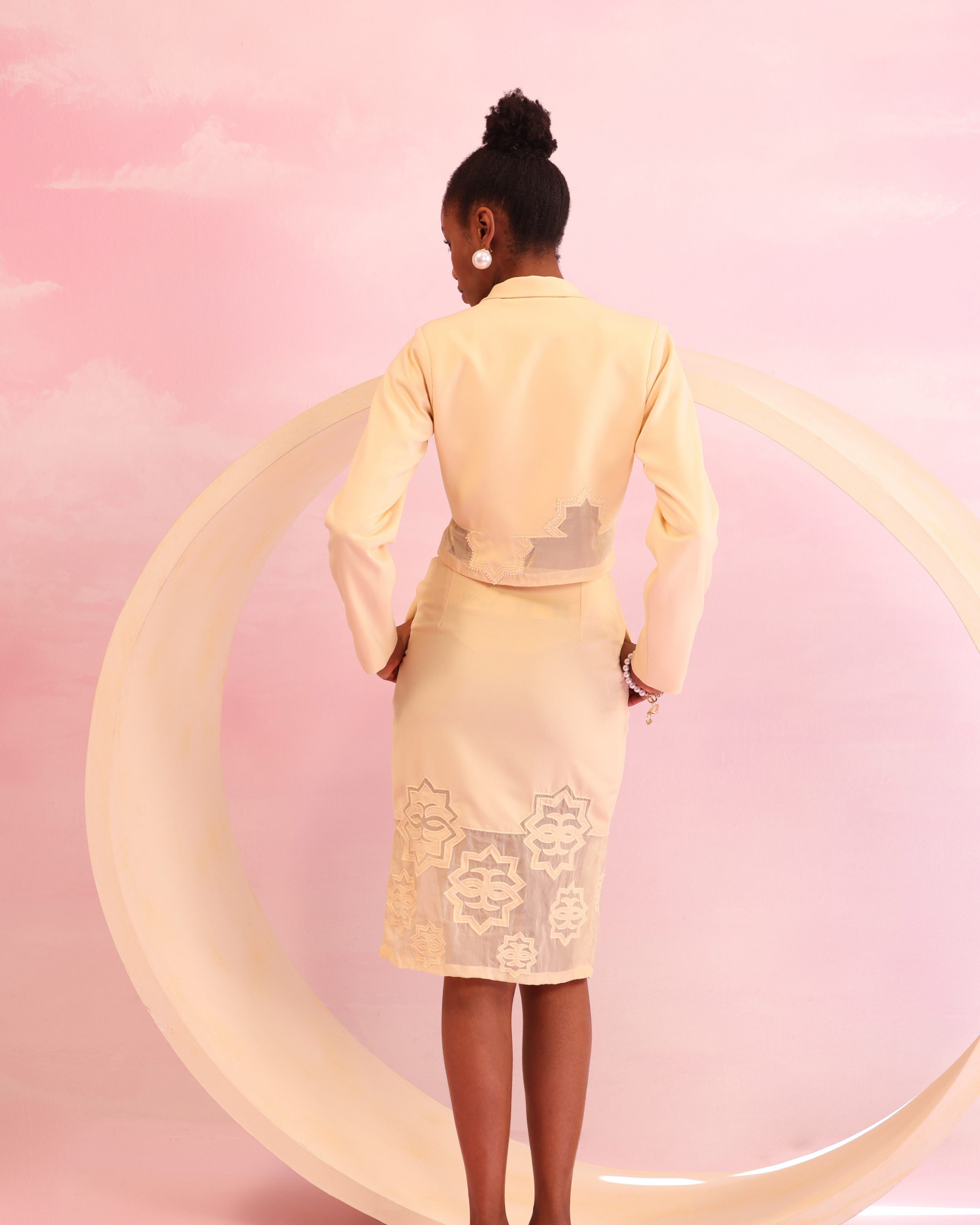 Orthodox | Garden Etch Pencil Skirt