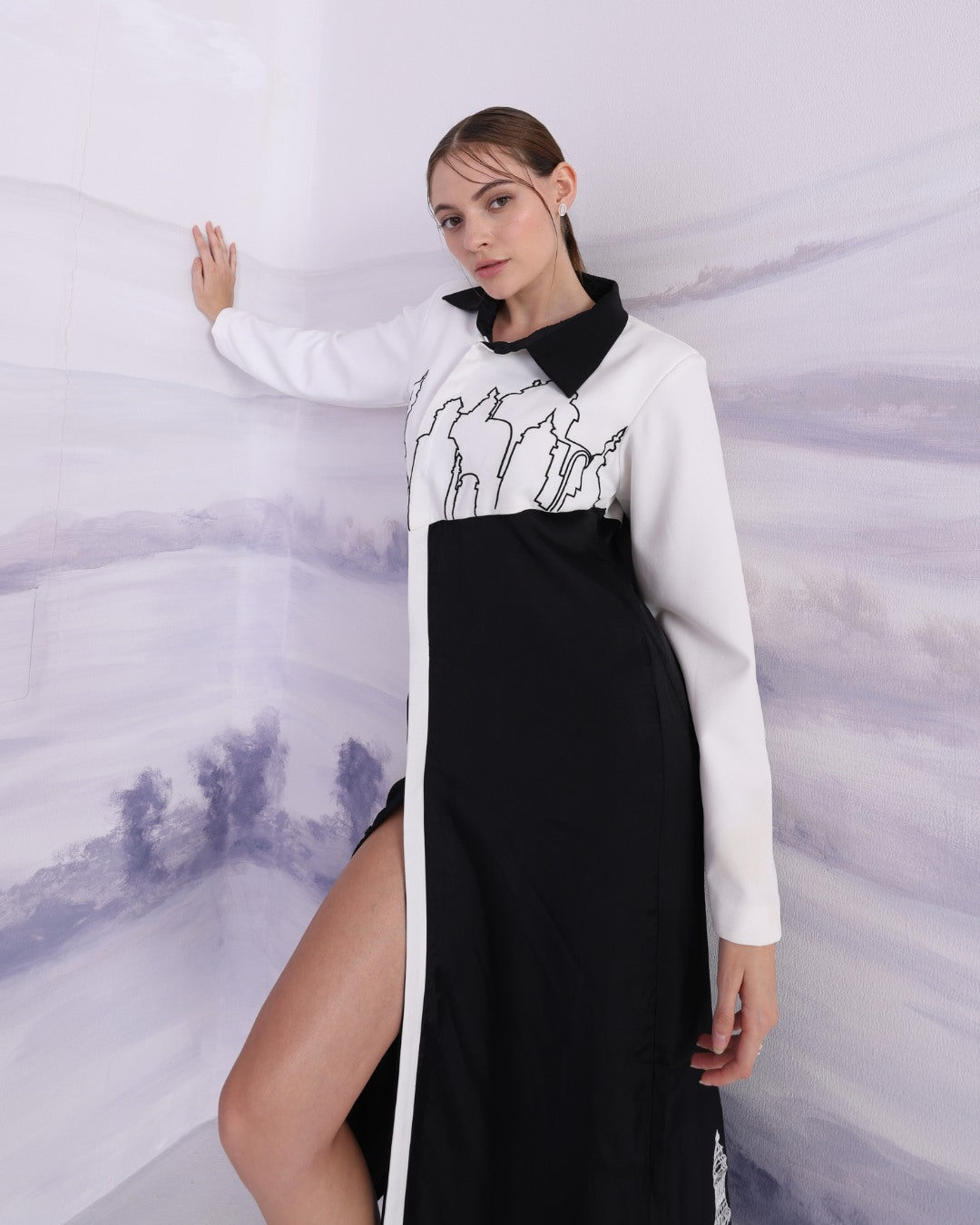 The Alexandria Allure Asymmetrical Dress