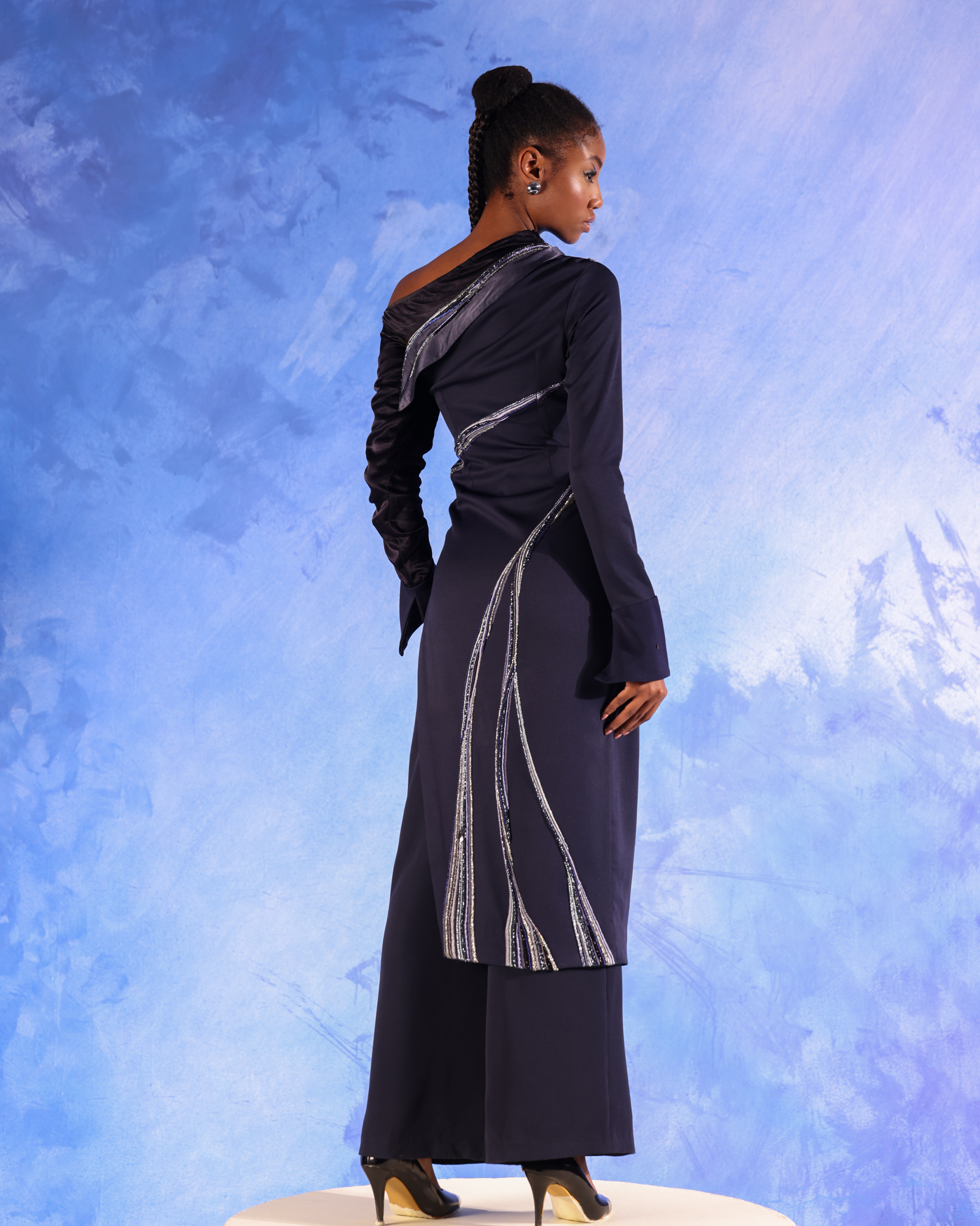 Ecalt Drape Dress