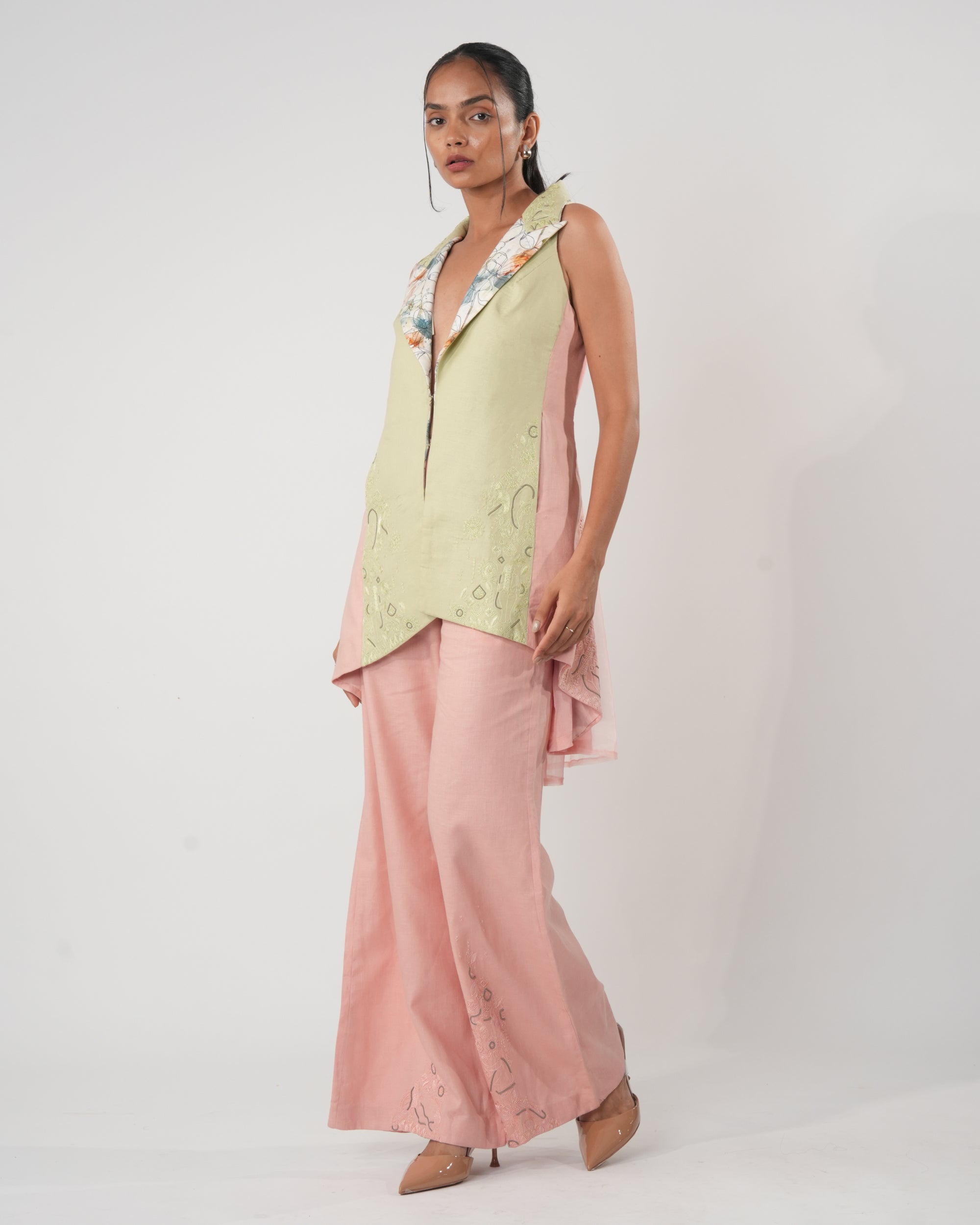 Back Ruffled