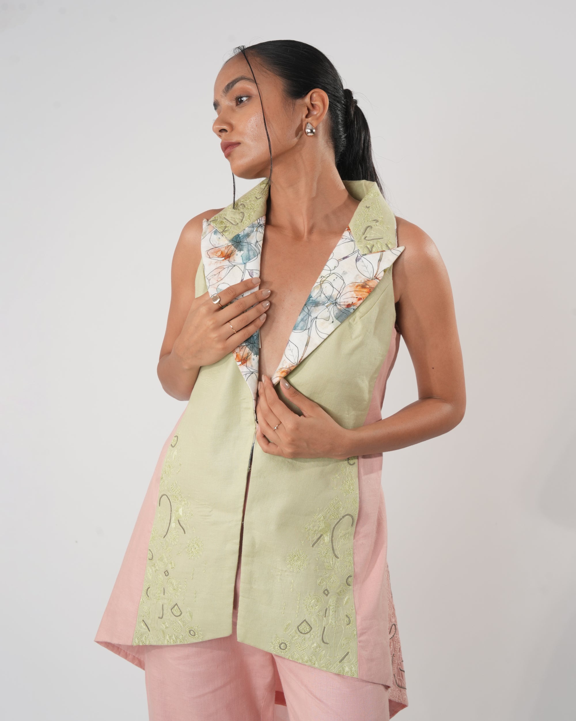 Back Ruffled