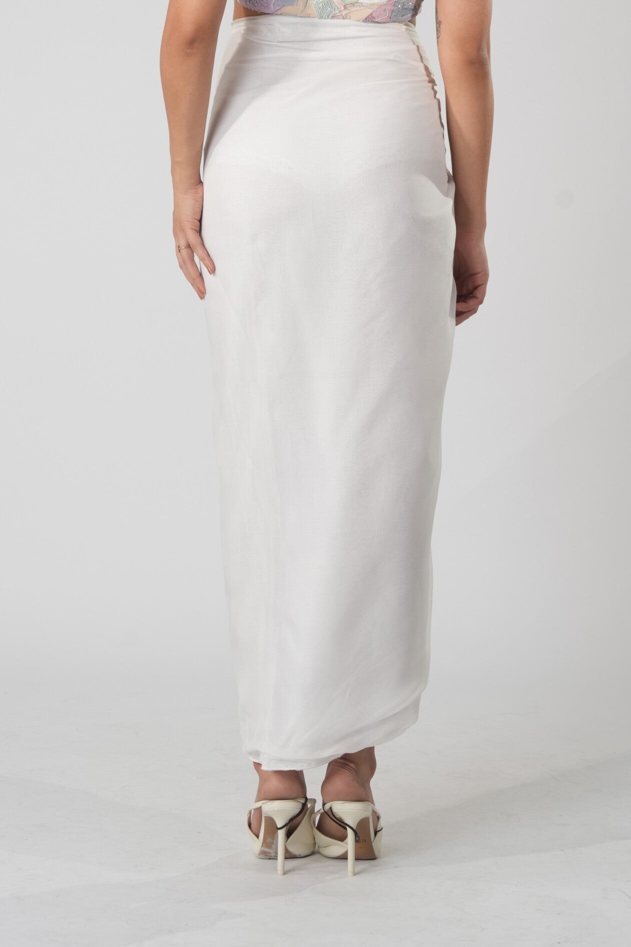 serene drapped skirt