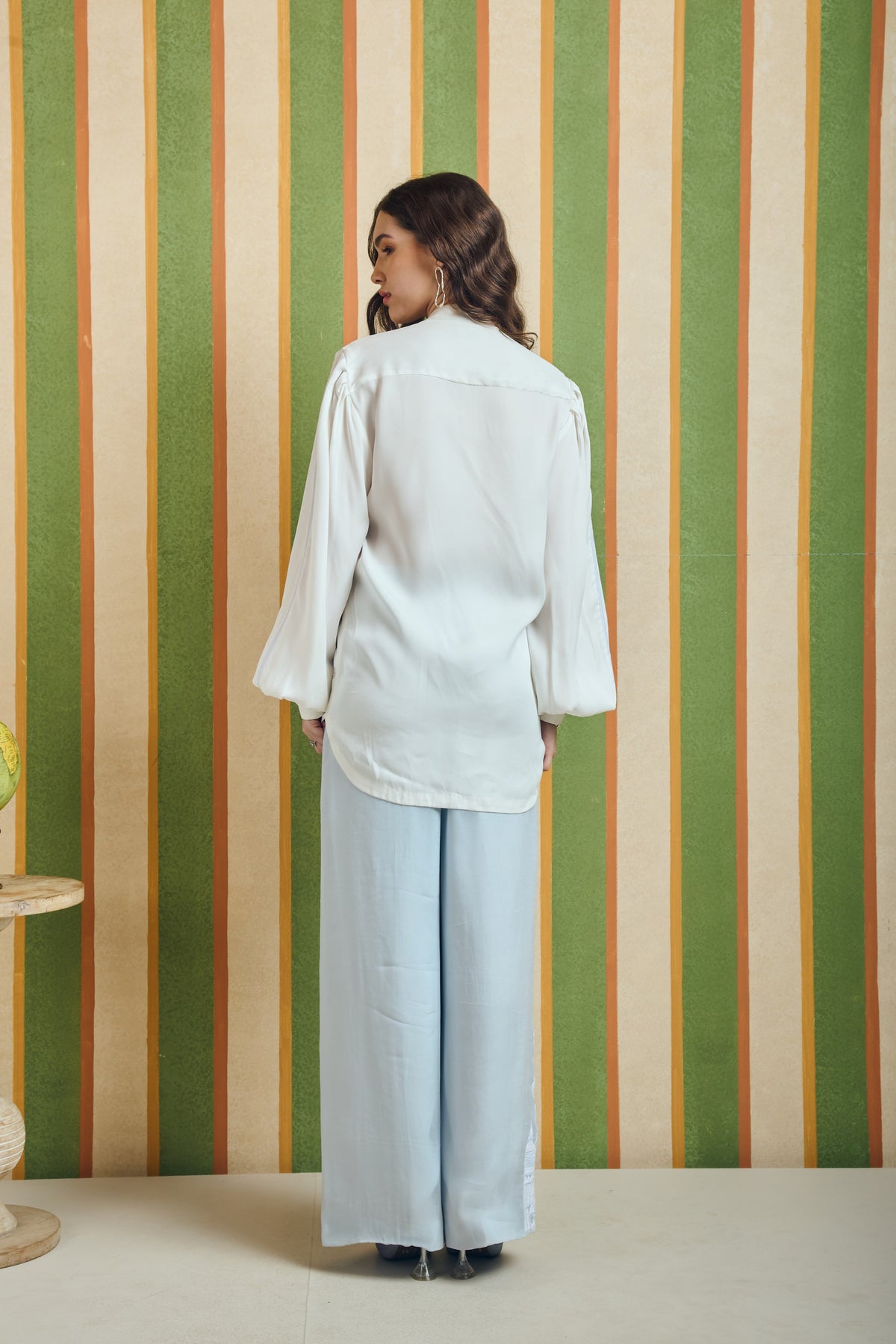 Orthodox | Mono Embroidery Trouser