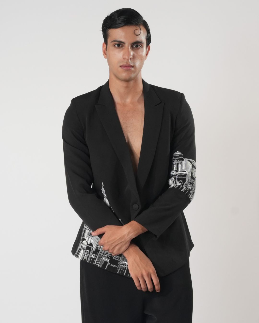 Imperium Elegance Overlap Blazer