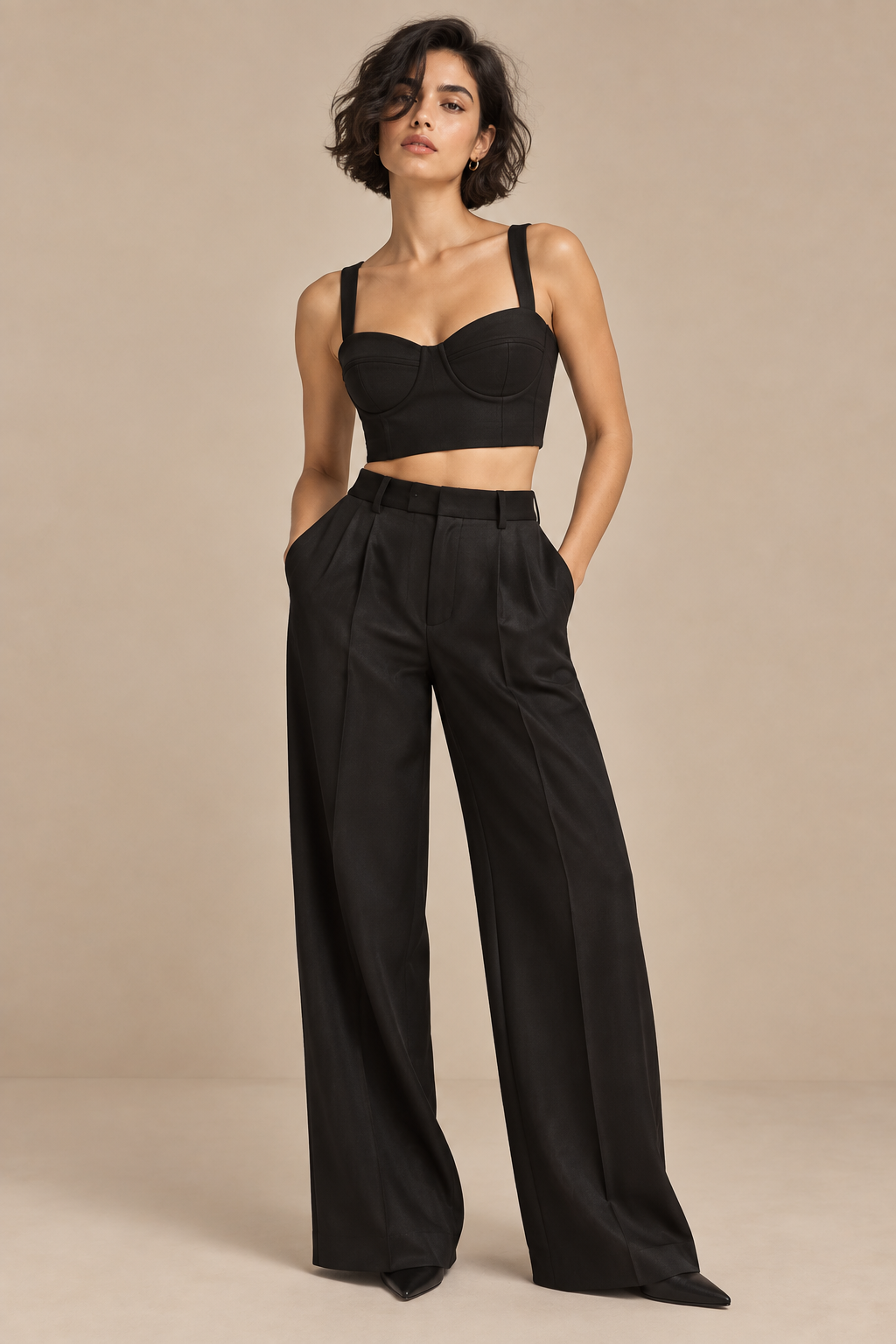 Sweetheart Neck Bustier – Opus - Black