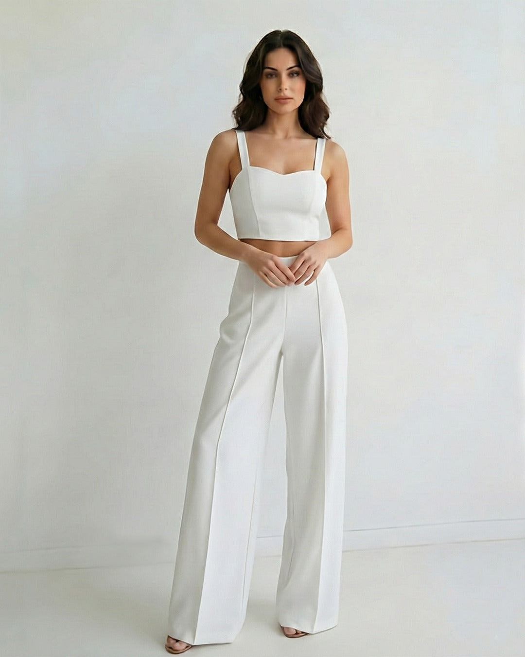 Sweetheart Neck Corset – Venusian Grace - White