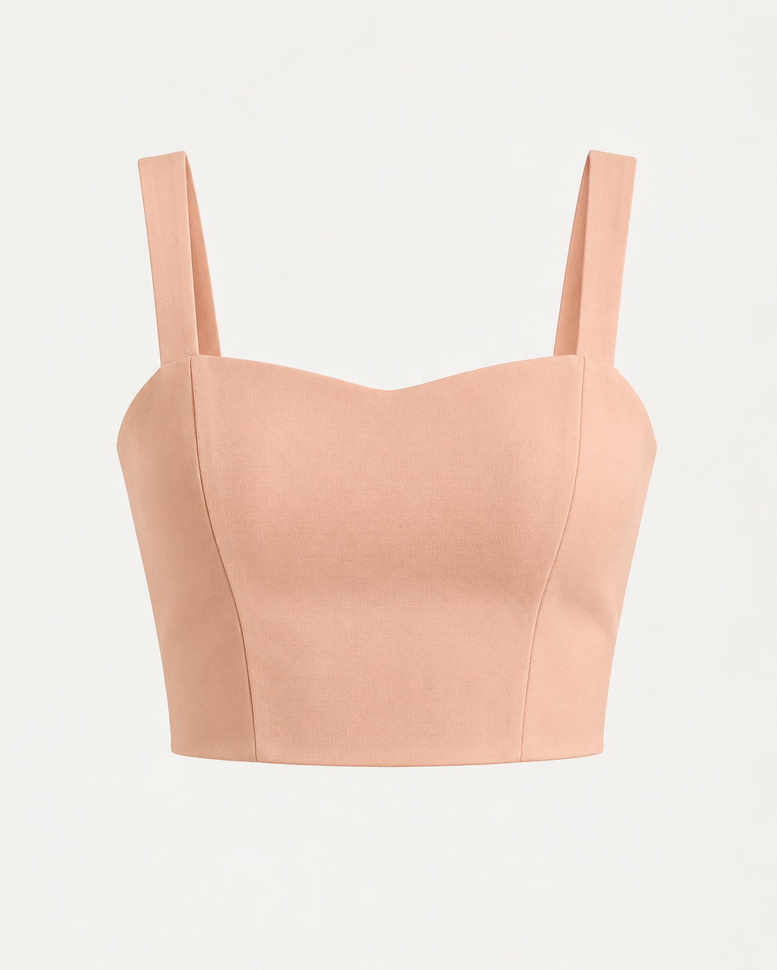 Sweetheart Neck Corset – Venusian Grace - Peach