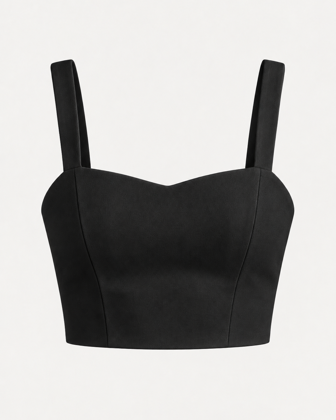 Sweetheart Neck Corset – Venusian Grace - Black