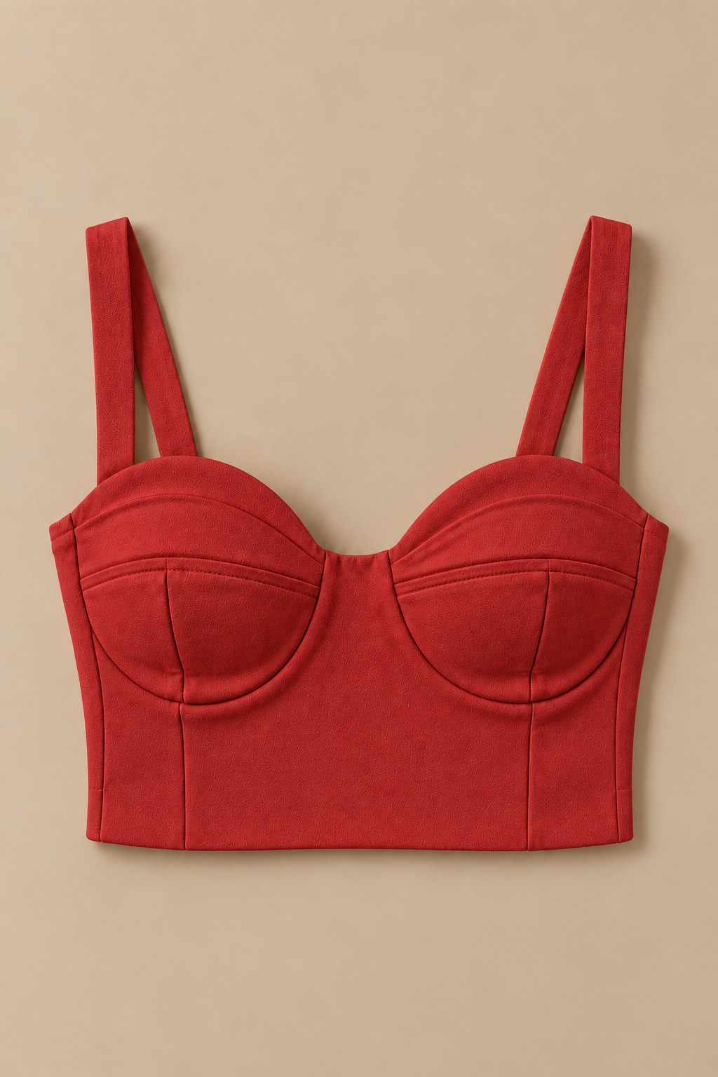Sweetheart Neck Bustier – Opus - Tomato Red