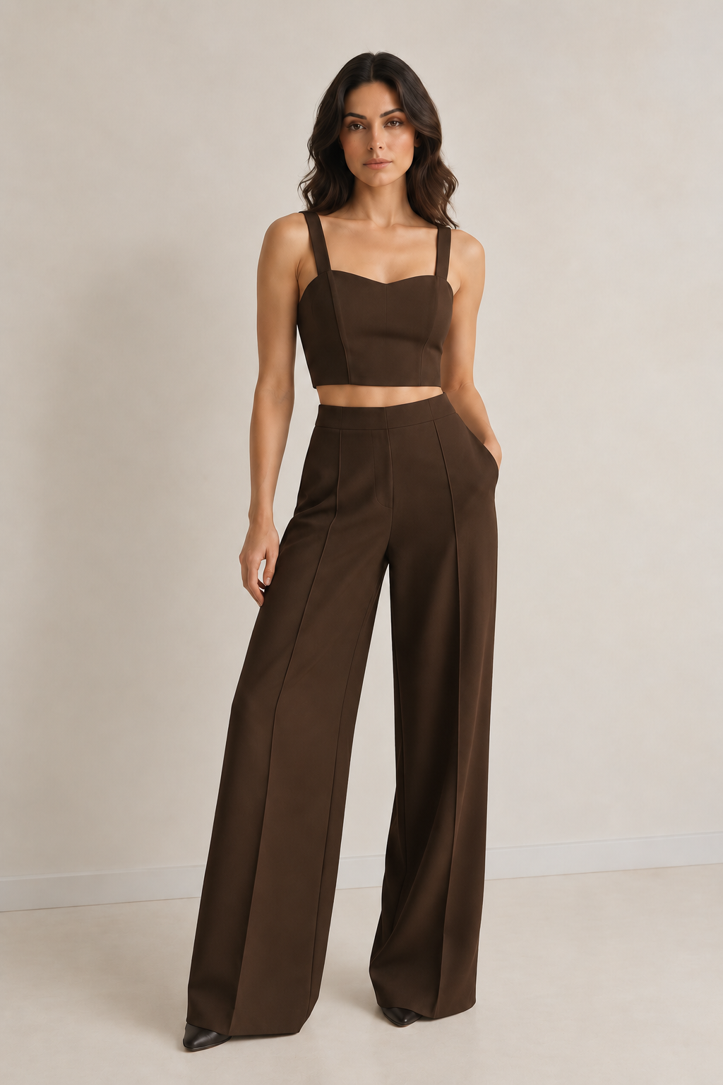Sweetheart Neck Corset – Venusian Grace - Deep Brown