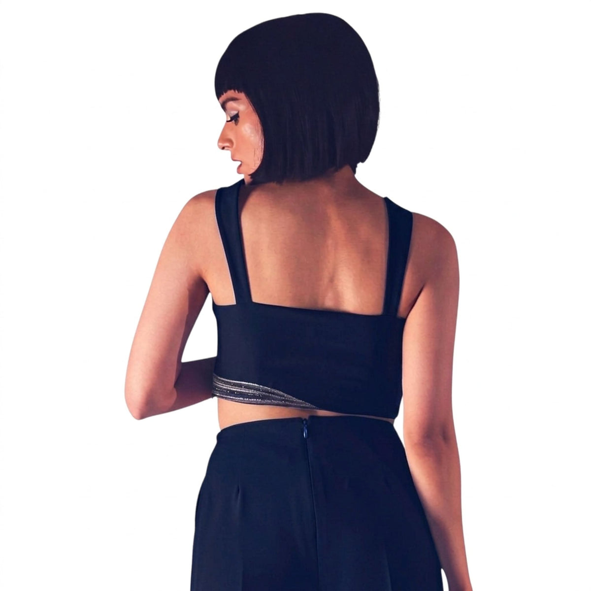 Structured Bustier Corset – Sukhmet - Navy Blue
