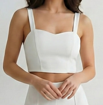 Sweetheart Neck Corset – Venusian Grace - White