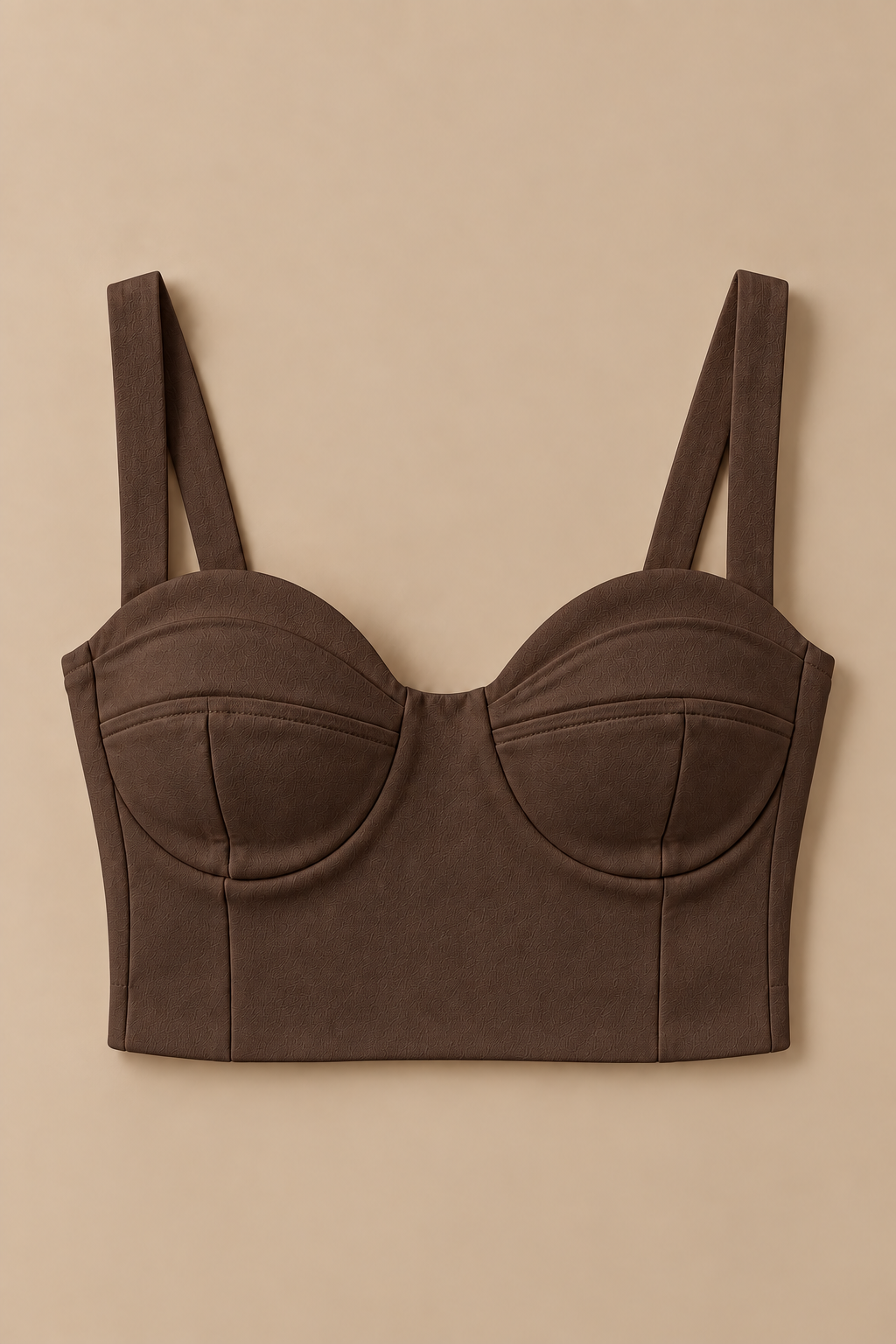 Sweetheart Neck Bustier – Opus - Deep Brown