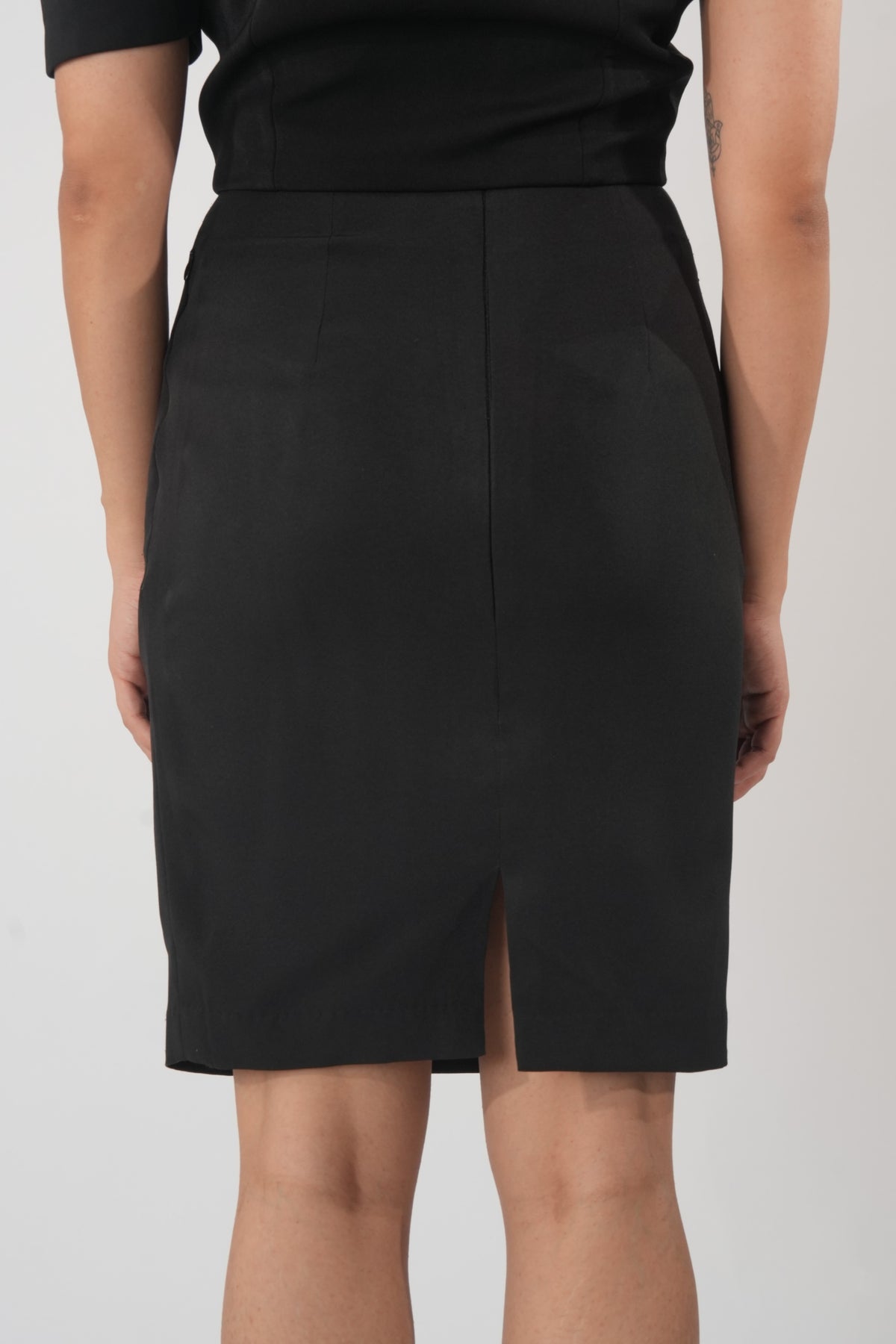 Tailored Formal Skirt – Regal - Black