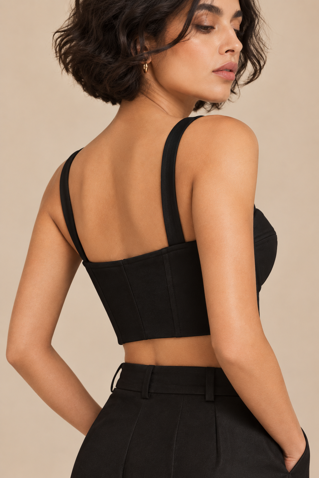Sweetheart Neck Bustier – Opus - Black