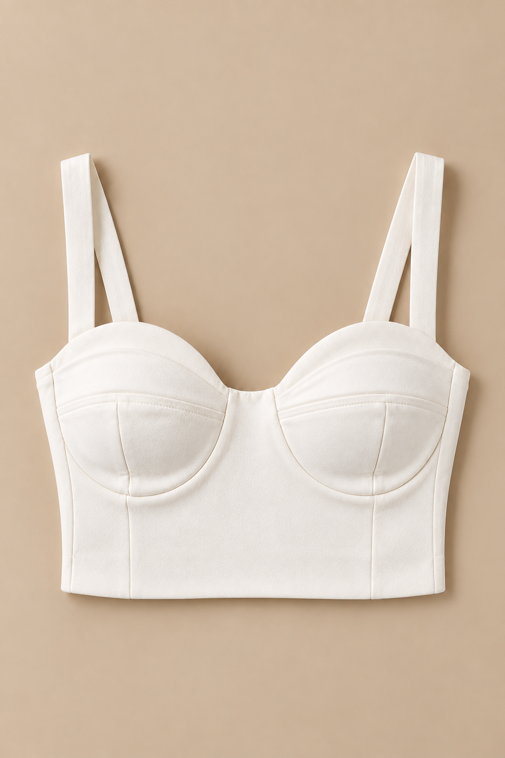 Sweetheart Neck Bustier – Opus - White