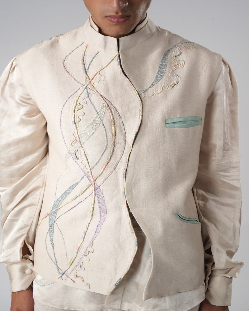 Sadri Design golden field sadri