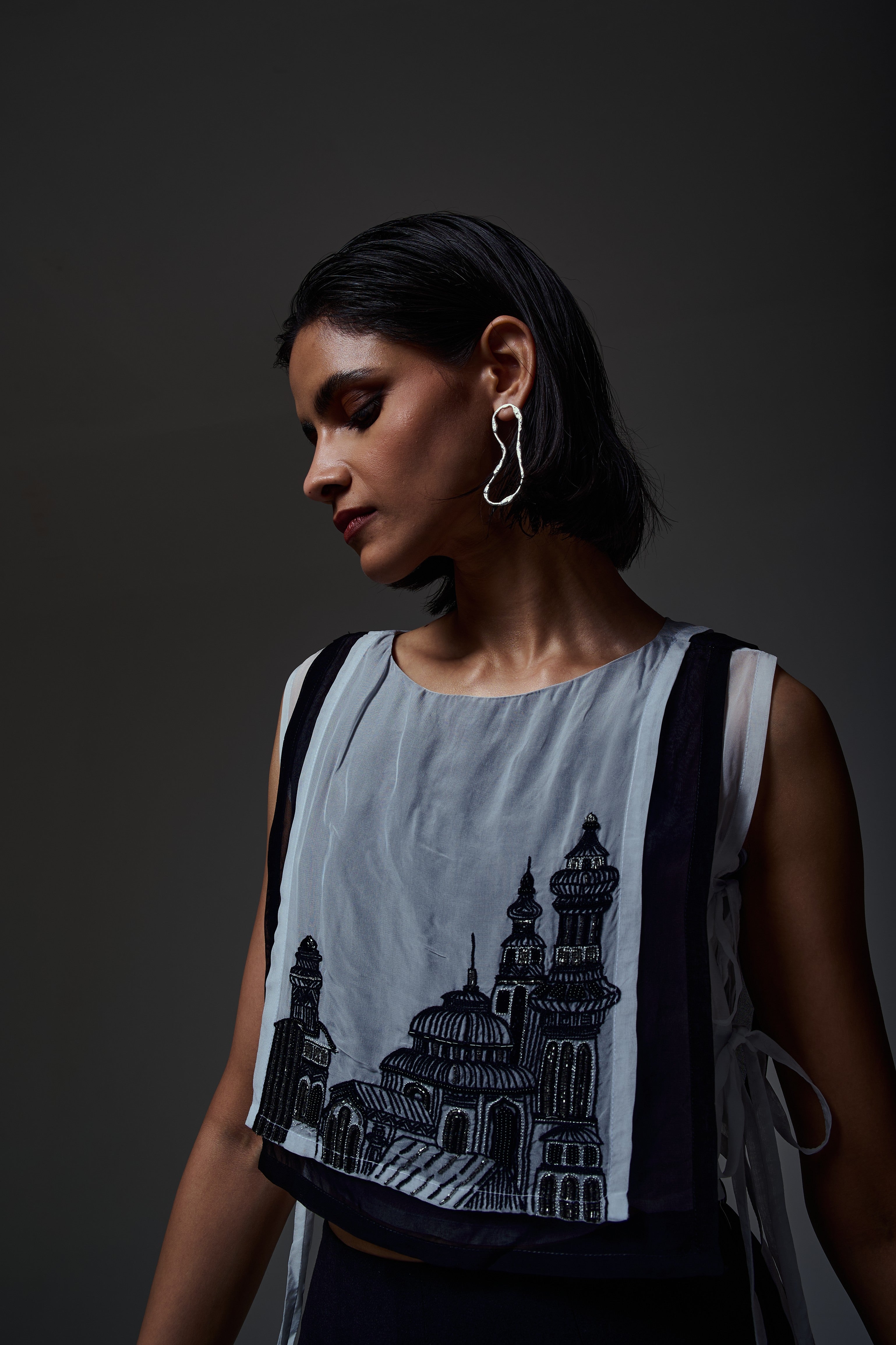 CITADEL TRACE TIE UP TOP