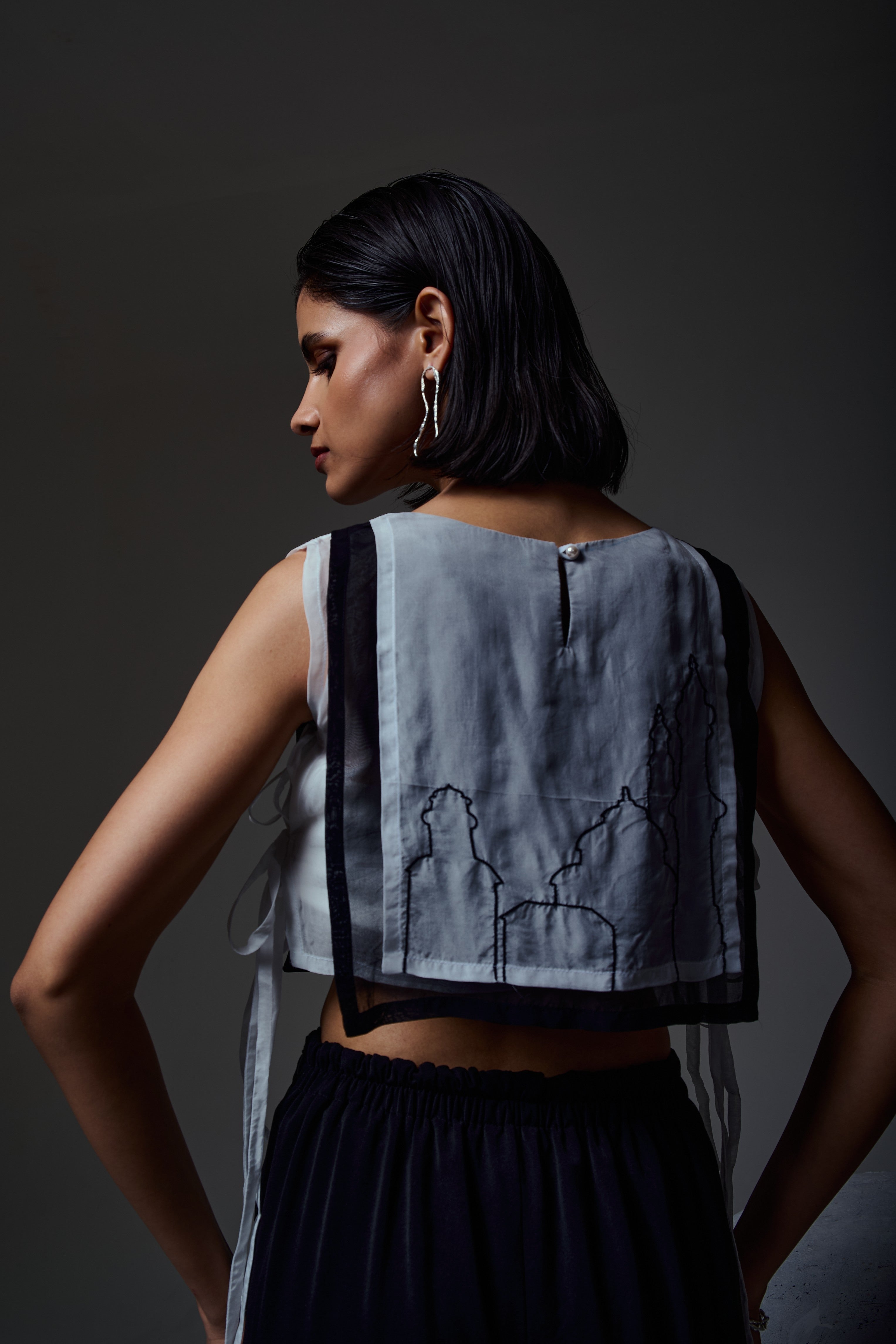 CITADEL TRACE TIE UP TOP